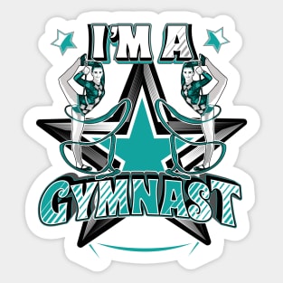 I'm a gymnast - Gymnstics Sticker